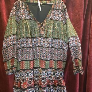 Bohemian Multicolor Dress
